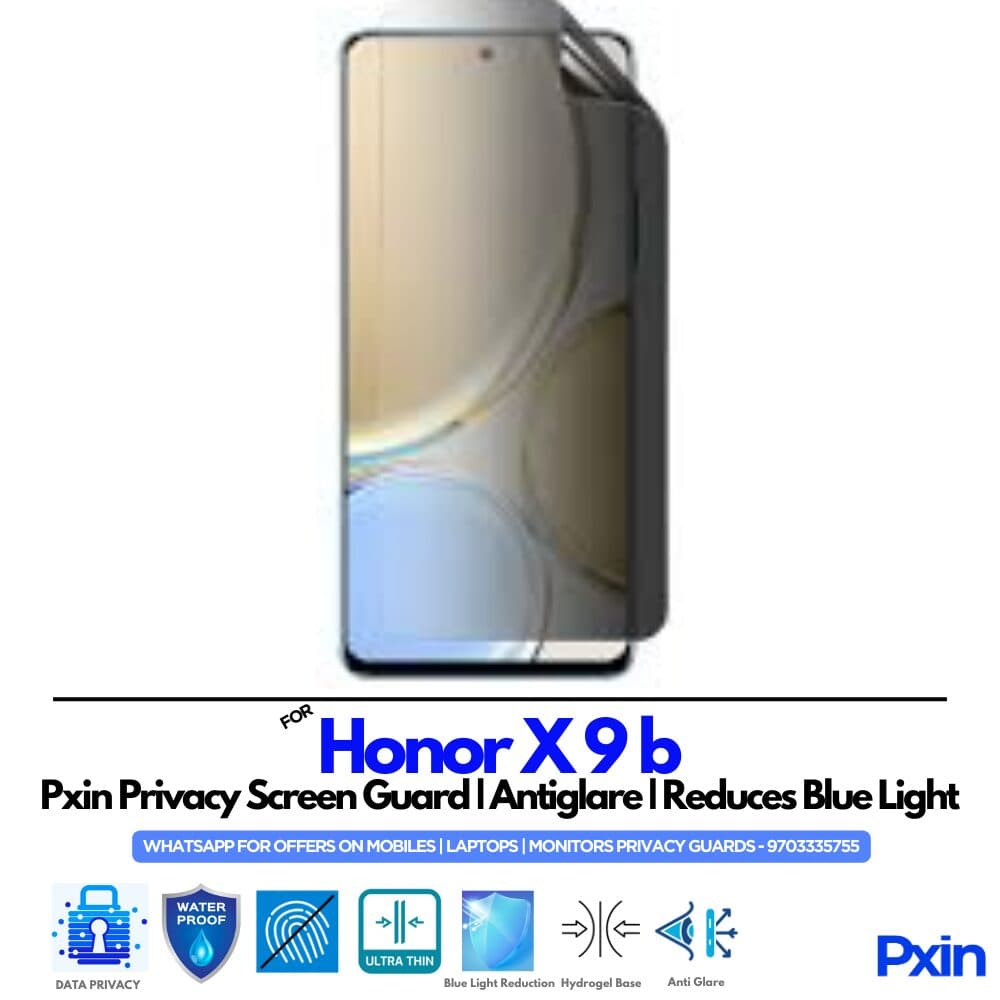 Honor X 9 b Privacy Screen Guard