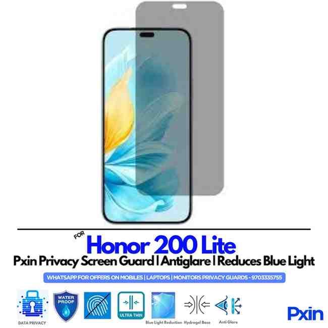 Honor 200 Lite Privacy Screen Guard