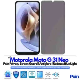 Motorola Moto G31 Neo Privacy Screen Guard