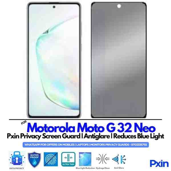 Motorola Moto G32 Neo Privacy Screen Guard