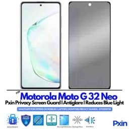 Motorola Moto G32 Neo Privacy Screen Guard