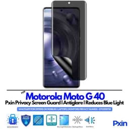 Motorola Moto G40 Privacy Screen Guard