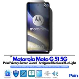 Motorola Moto G51 5G Privacy Screen Guard