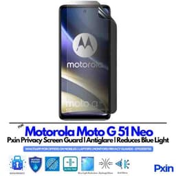Motorola Moto G51 Neo Privacy Screen Guard
