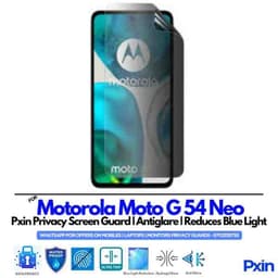 Motorola Moto G54 Neo Privacy Screen Guard