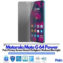 Motorola Moto G64 Power Privacy Screen Guard