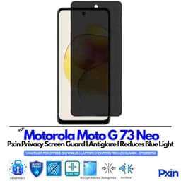 Motorola Moto G73 Neo Privacy Screen Guard