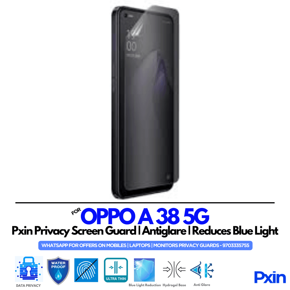 OPPO A 38 5G Privacy Screen Guard
