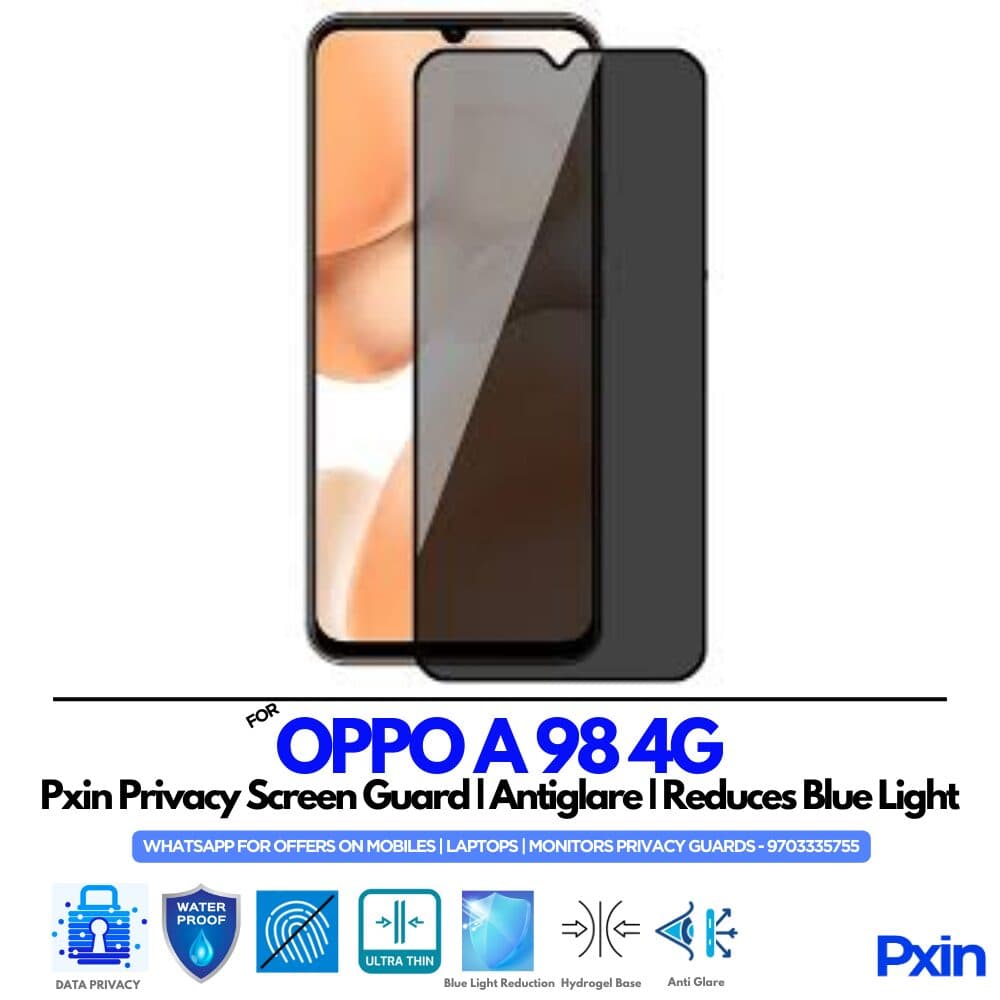OPPO A 98 4G Privacy Screen Guard