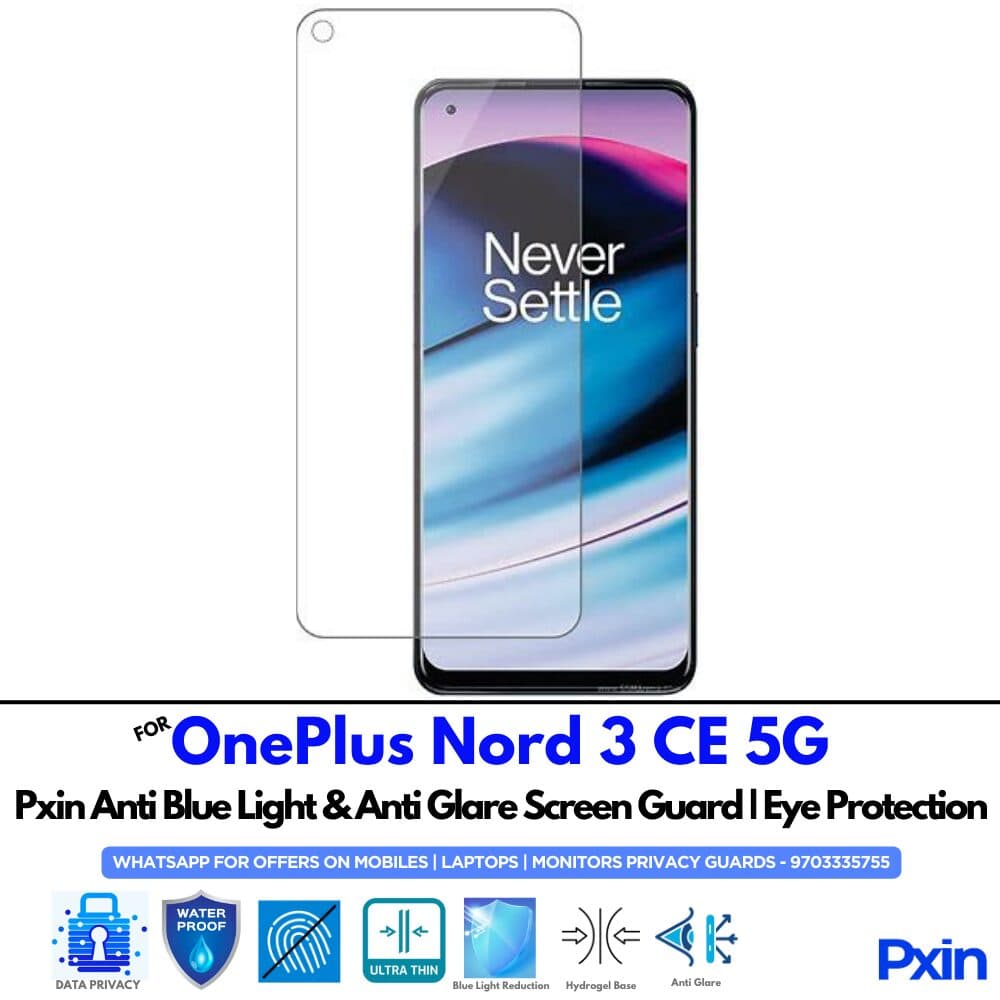 OnePlus Nord 3 CE 5G Anti Glare Screen Guard