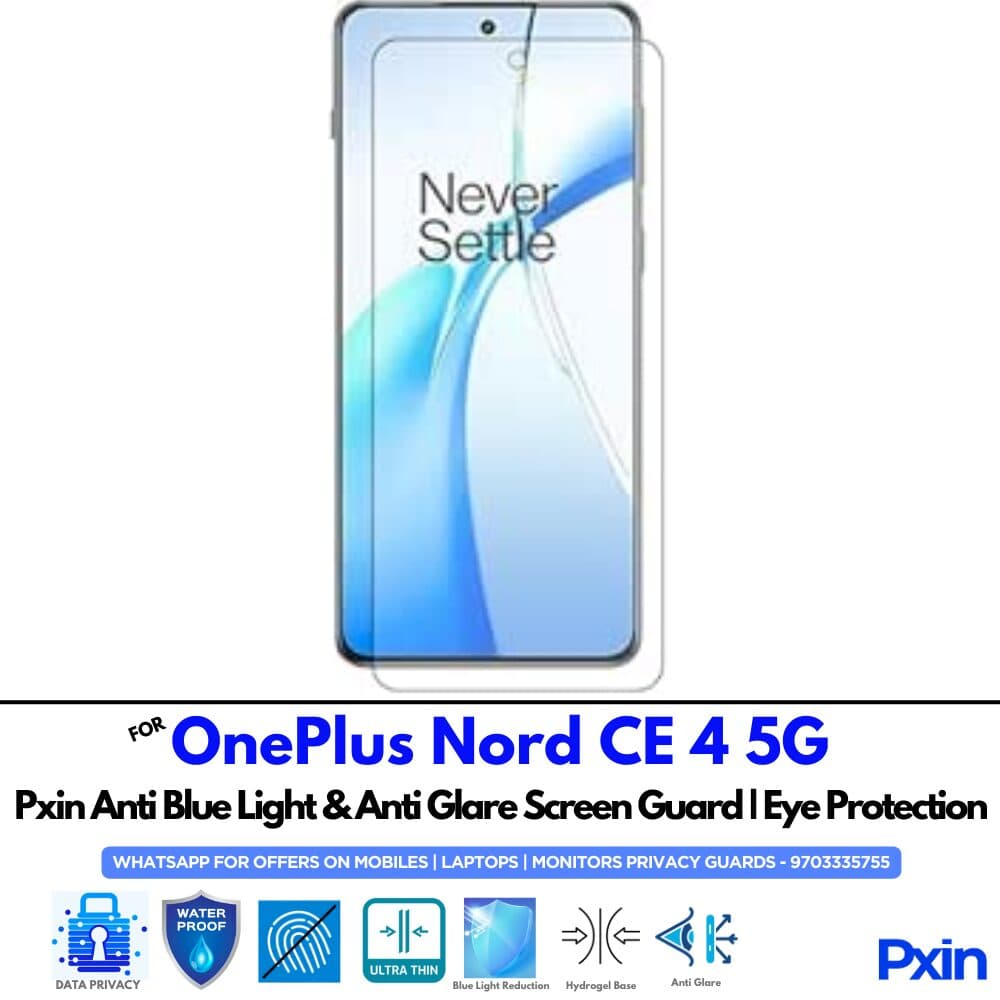 OnePlus Nord CE 4 5G Anti Glare Screen Guard