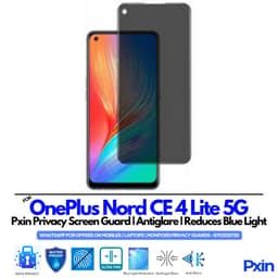 OnePlus Nord CE 4 Lite 5G Privacy Screen Guard