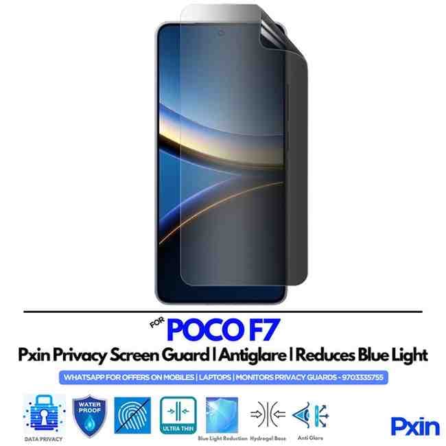 POCO F7 Privacy Screen Guard
