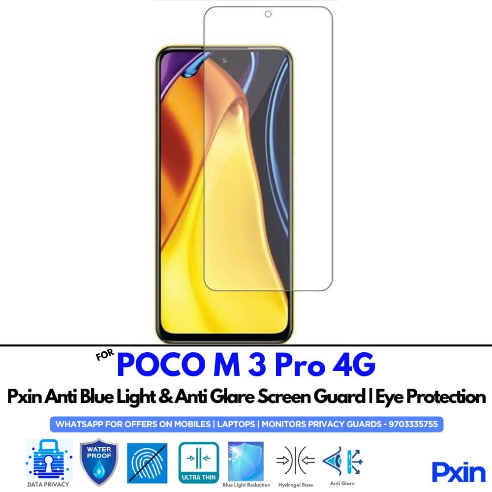 POCO M 3 Pro 4G Anti Glare Screen Guard