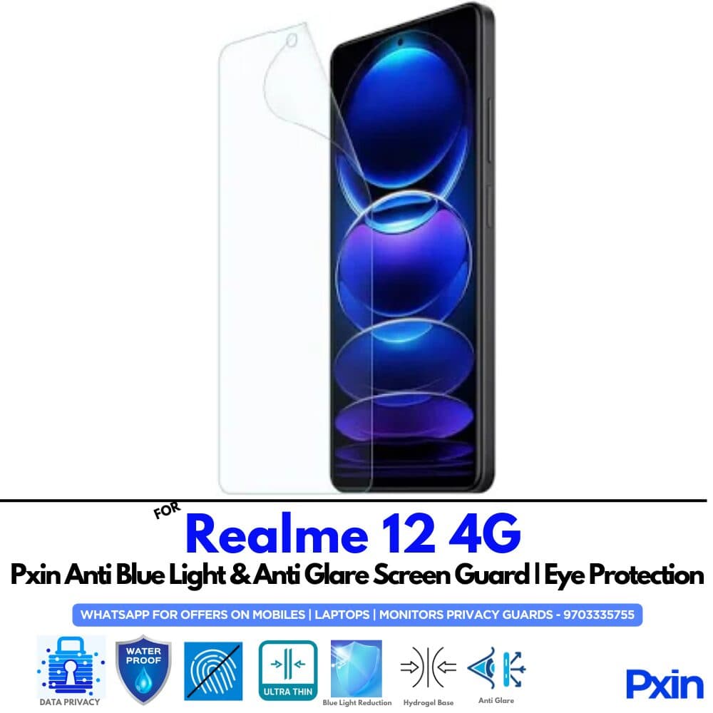 Realme 12 4G Anti Glare Screen Guard