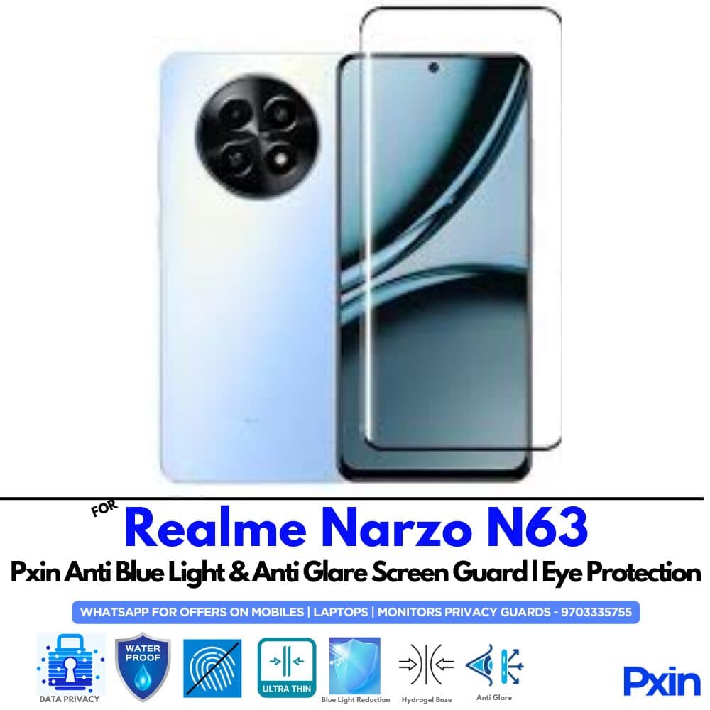 Realme Narzo N63 Anti Glare Screen Guard