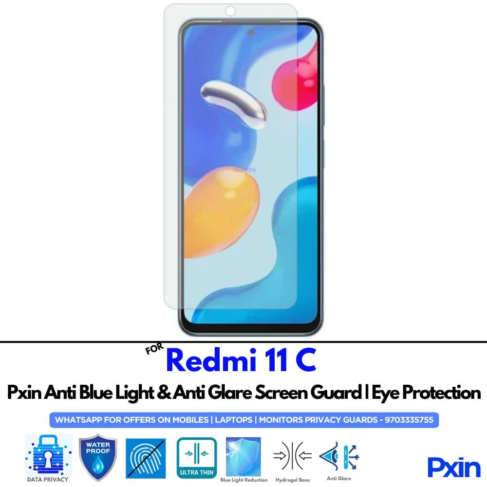Redmi 11 C Anti Glare Screen Guard