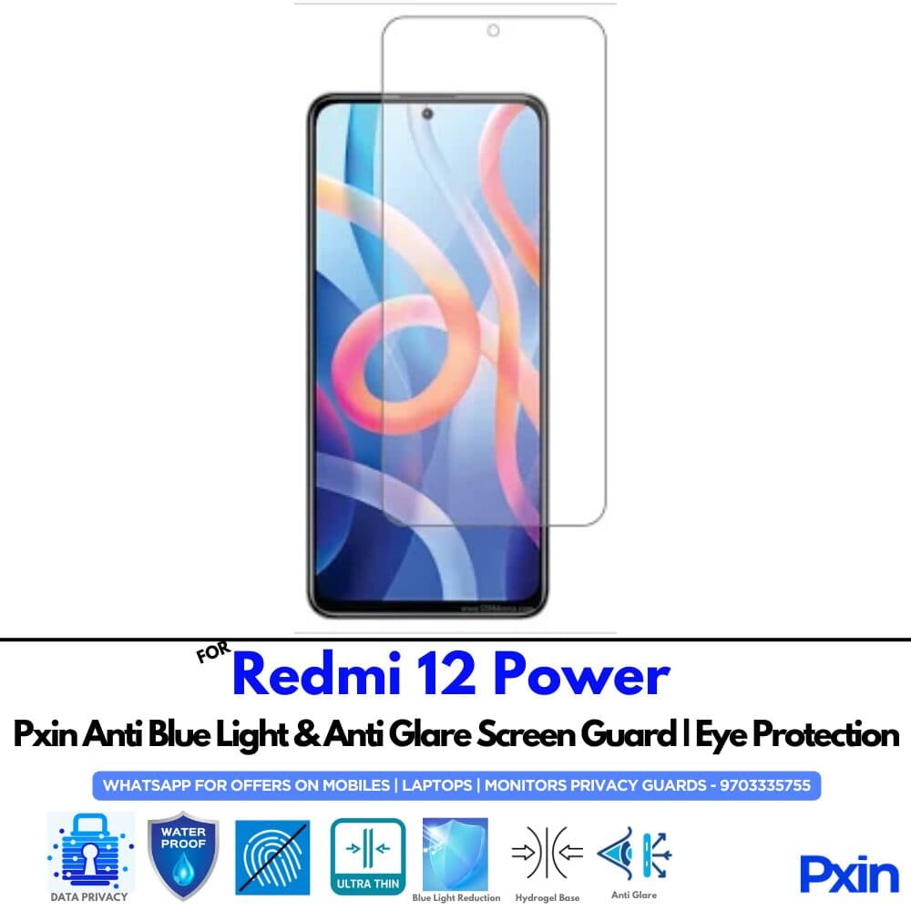 Redmi 12 Power Anti Glare Screen Guard