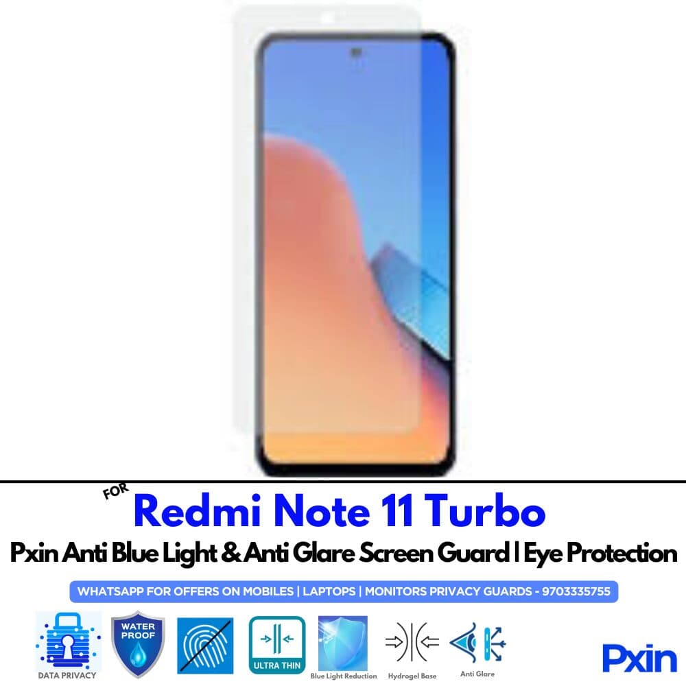 Redmi Note 11 Turbo Anti Glare Screen Guard