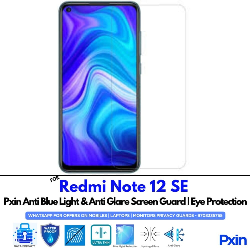 Redmi Note 12 SE Anti Glare Screen Guard