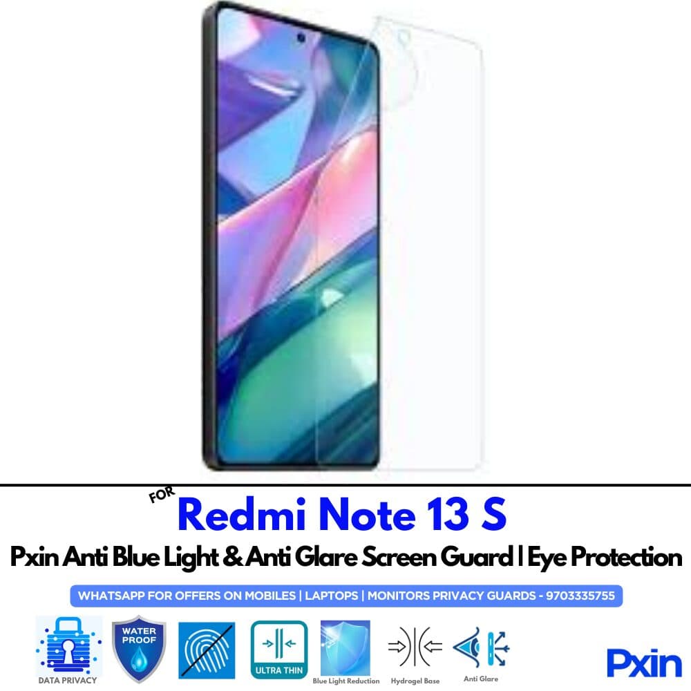 Redmi Note 13 S Anti Glare Screen Guard