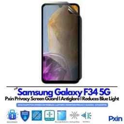 Samsung Galaxy F34 5G Privacy Screen Guard