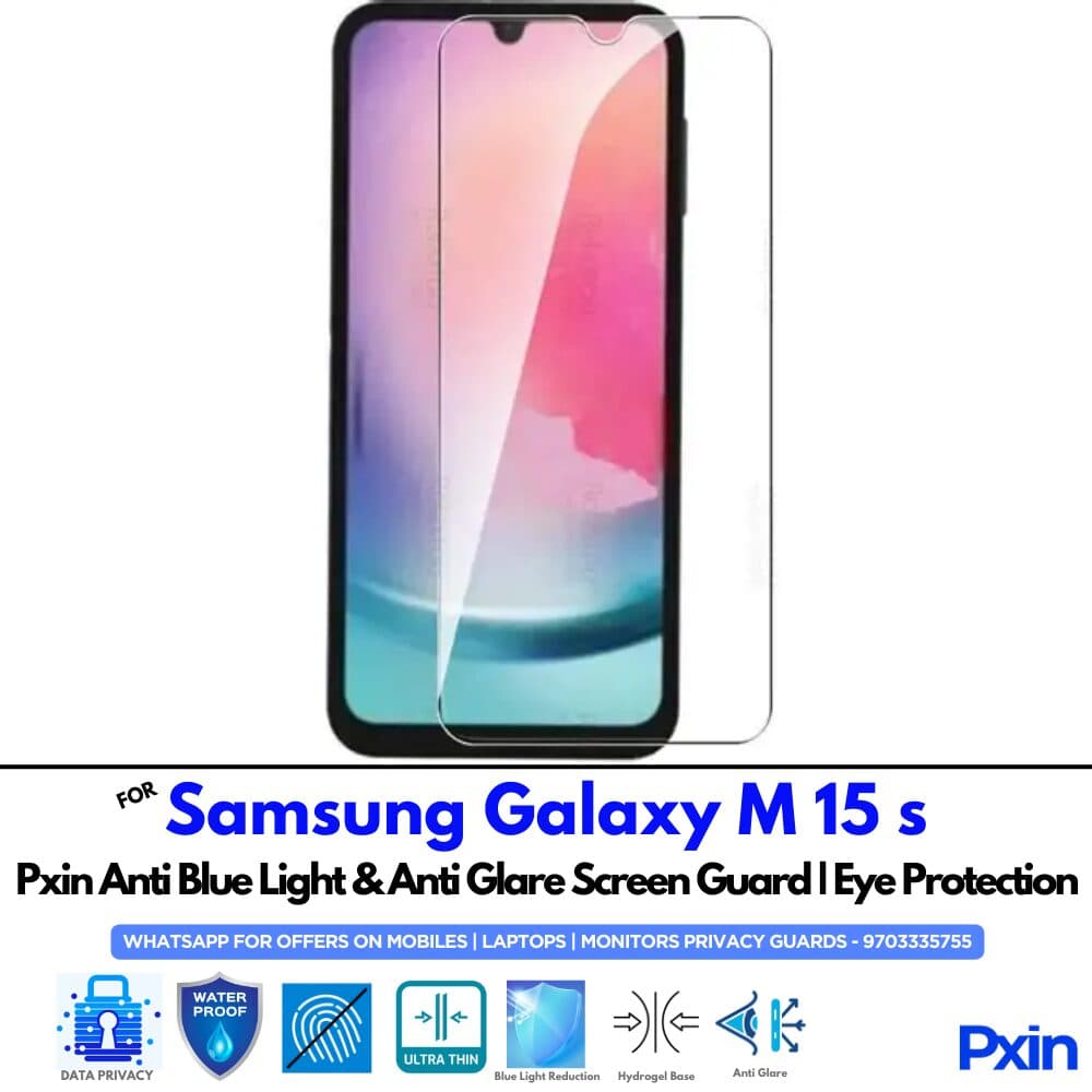 Samsung Galaxy M 15 s Anti Glare Screen Guard