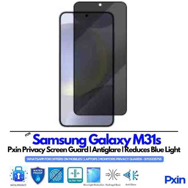 Samsung Galaxy M31s Privacy Screen Guard