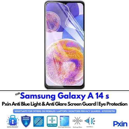 SamsungGalaxyA14s Mobile Anti Blue Light and Anti Glare Screen Guard