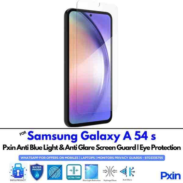SamsungGalaxyA54s Mobile Anti Blue Light and Anti Glare Screen Guard
