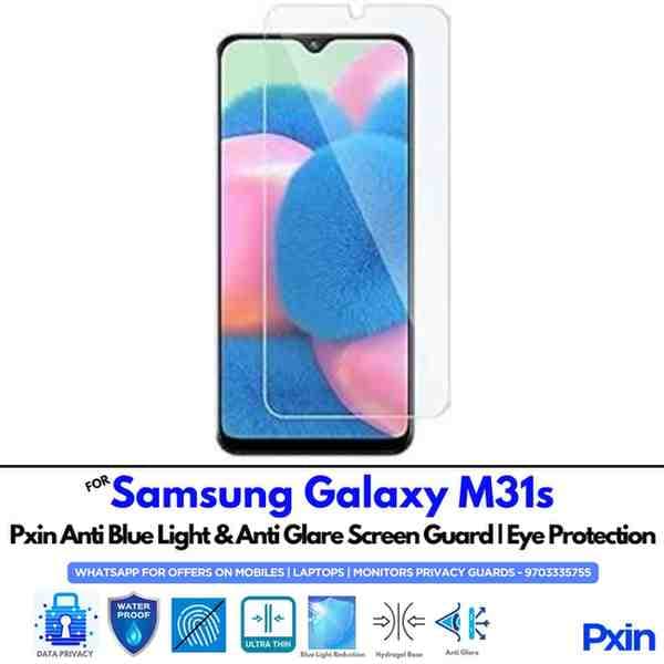 SamsungGalaxyM31s Mobile Anti Blue Light and Anti Glare Screen Guard