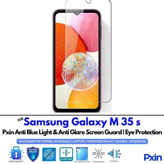 SamsungGalaxyM35s Mobile Anti Blue Light and Anti Glare Screen Guard