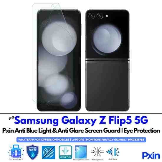 SamsungGalaxyZFlip55G Mobile Anti Blue Light and Anti Glare Screen Guard