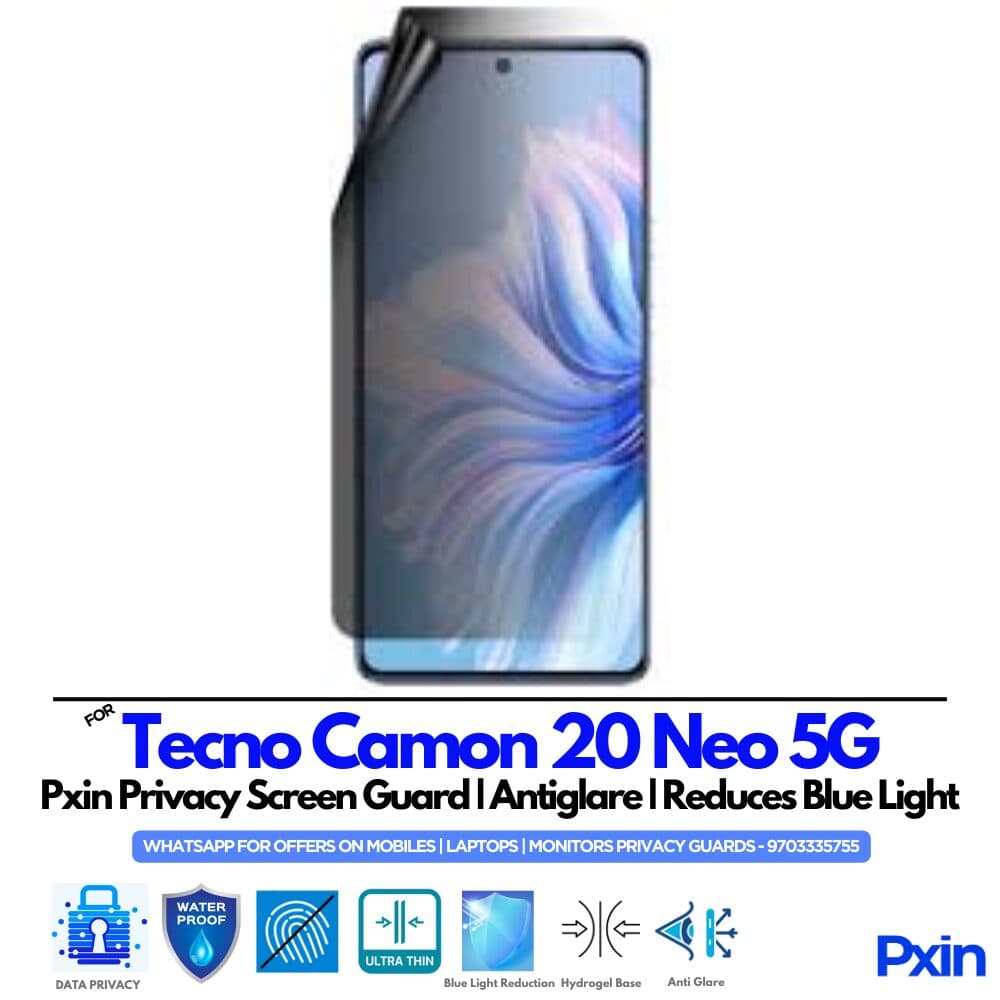 Tecno Camon 20 Neo 5G Privacy Screen Guard
