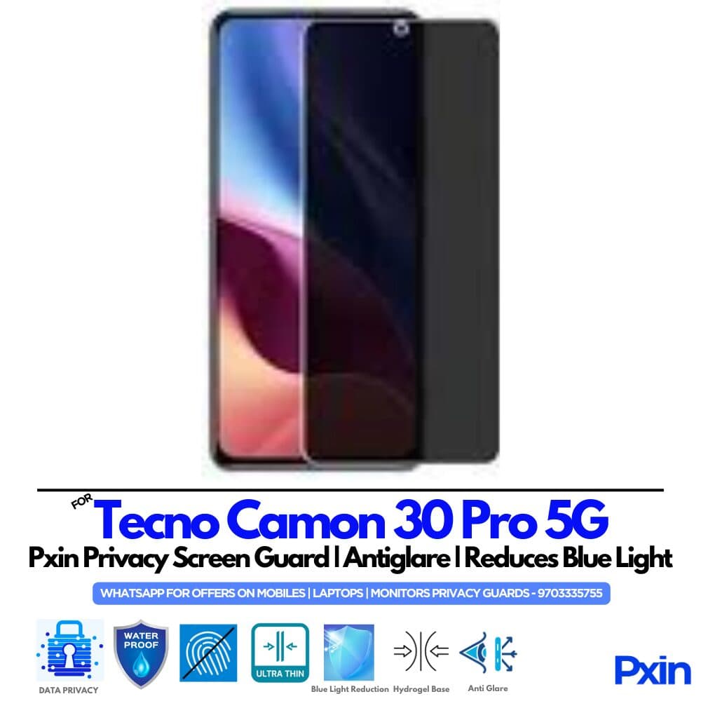 Tecno Camon 30 Pro 5G Privacy Screen Guard