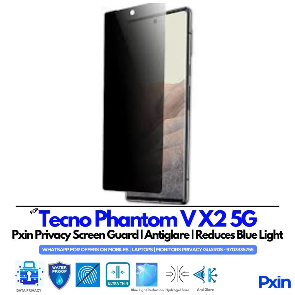 Tecno Phantom V X2 5G Privacy Screen Guard