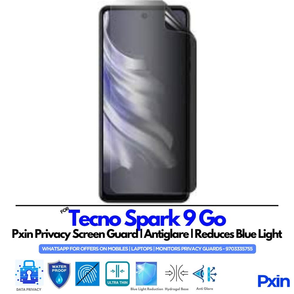 Tecno Spark 9 Go Privacy Screen Guard