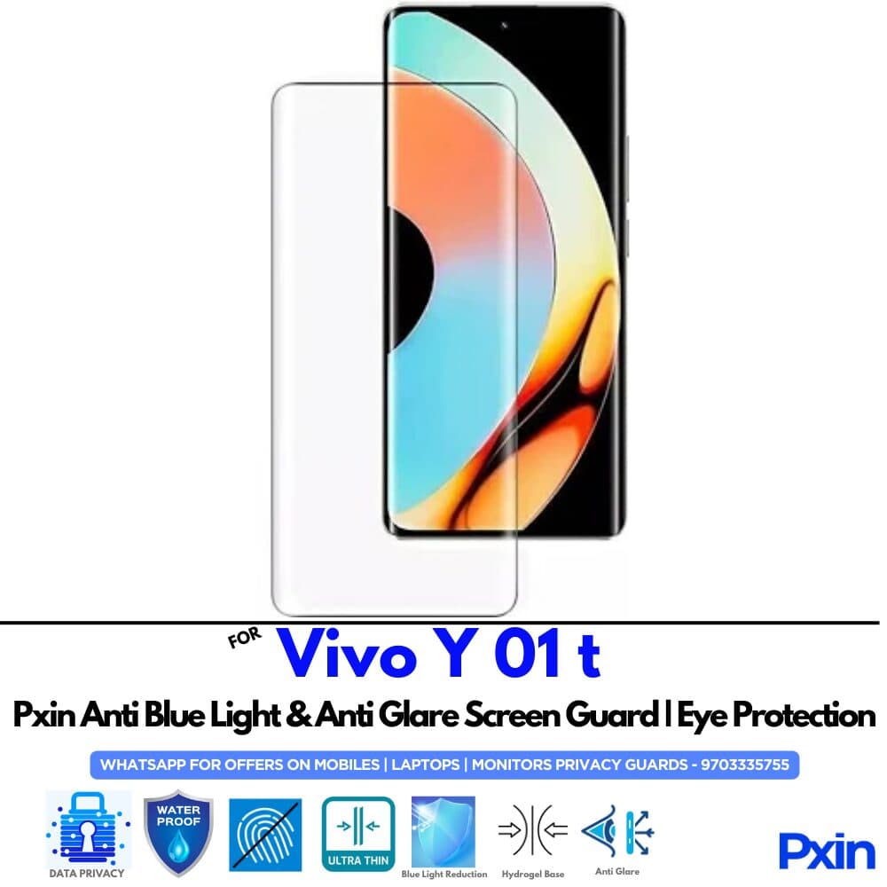 Vivo Y 01 t Anti Glare Screen Guard
