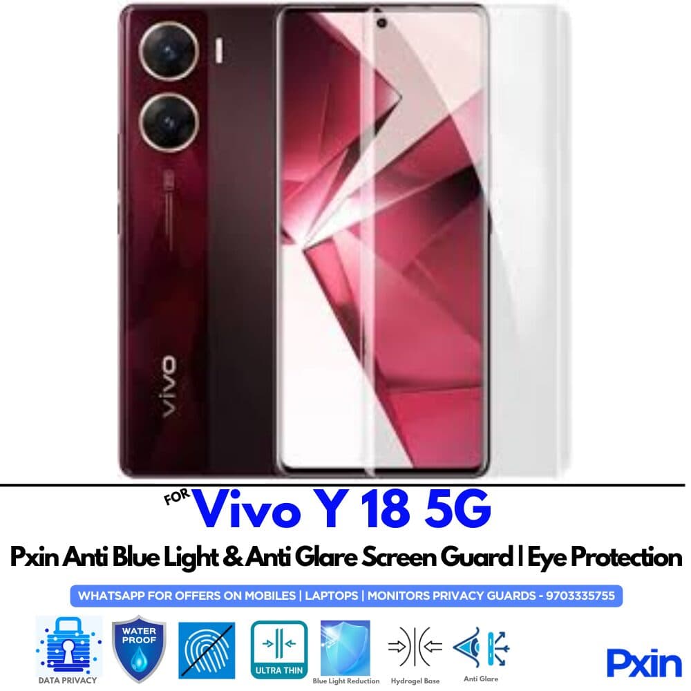 Vivo Y 18 5G Anti Glare Screen Guard