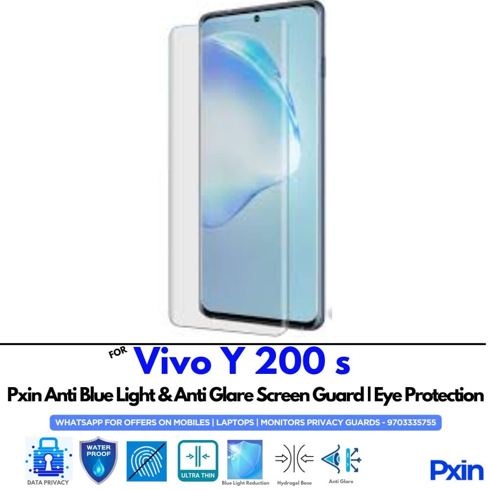 Vivo Y 200 s Anti Glare Screen Guard