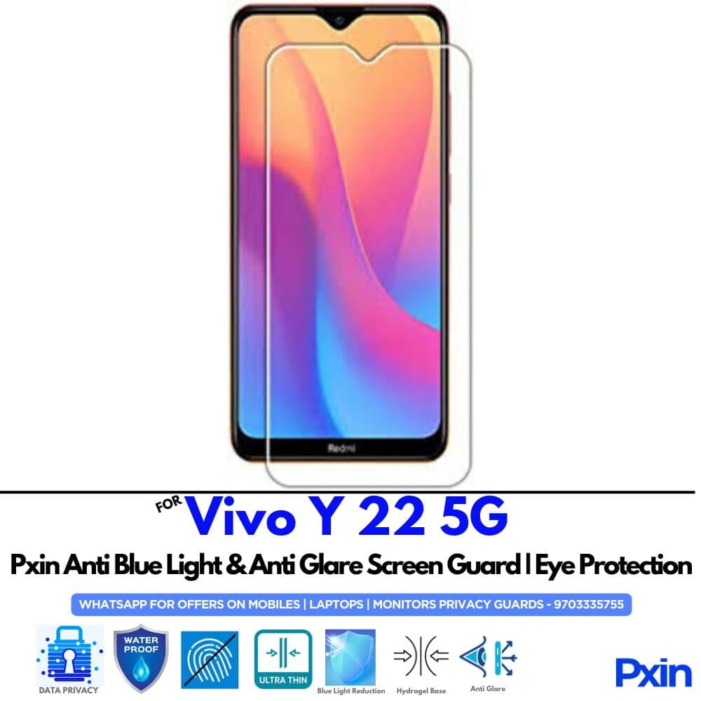 Vivo Y 22 5G Anti Glare Screen Guard