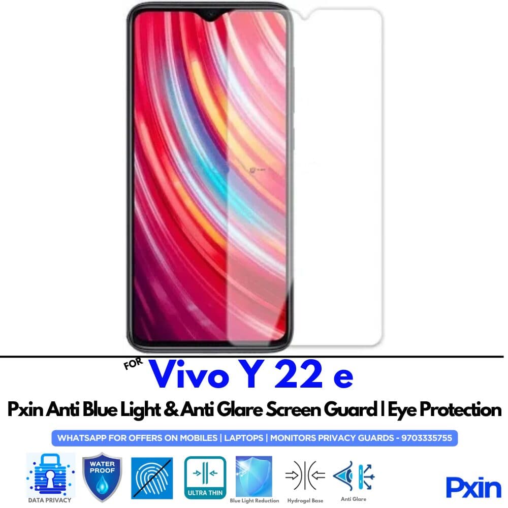 Vivo Y 22 e Anti Glare Screen Guard