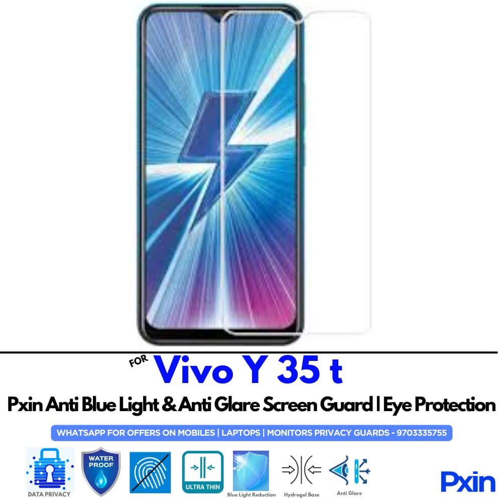 Vivo Y 35 t Anti Glare Screen Guard