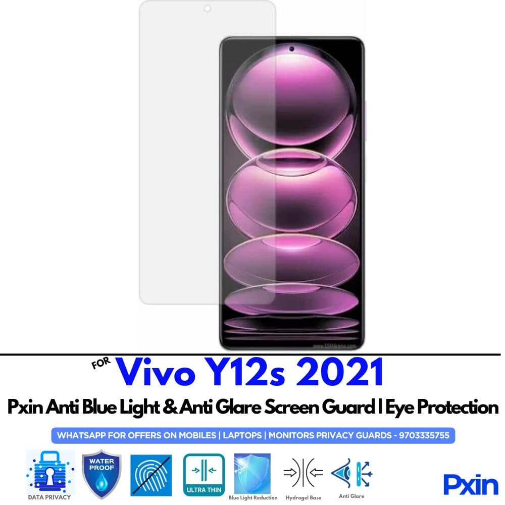 Vivo Y12s 2021 Anti Glare Screen Guard