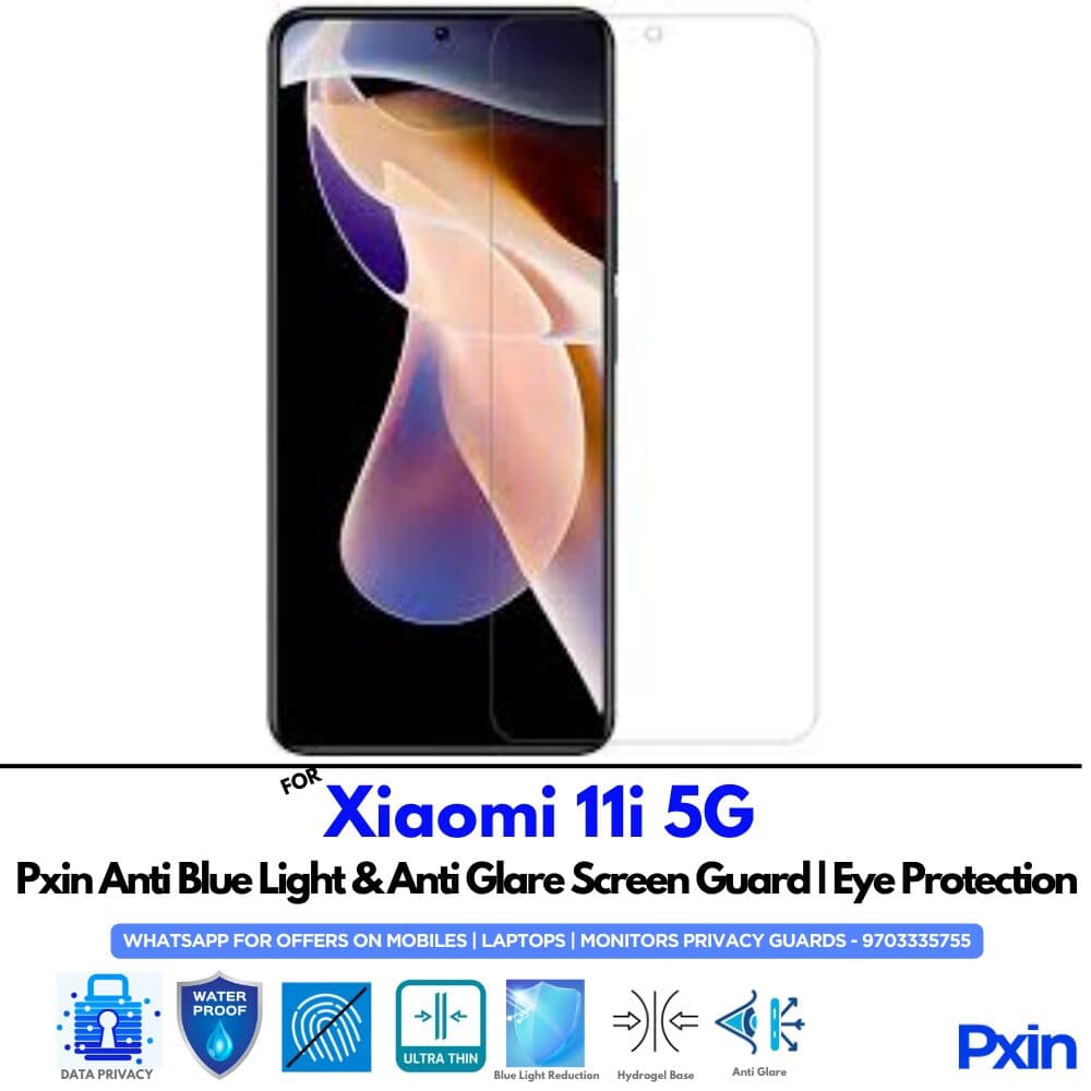 Xiaomi 11i 5G Anti Glare Screen Guard