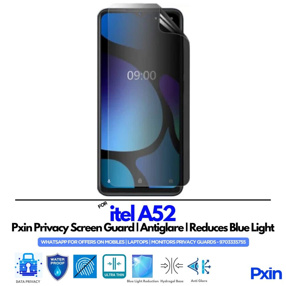itel A52 Privacy Screen Guard
