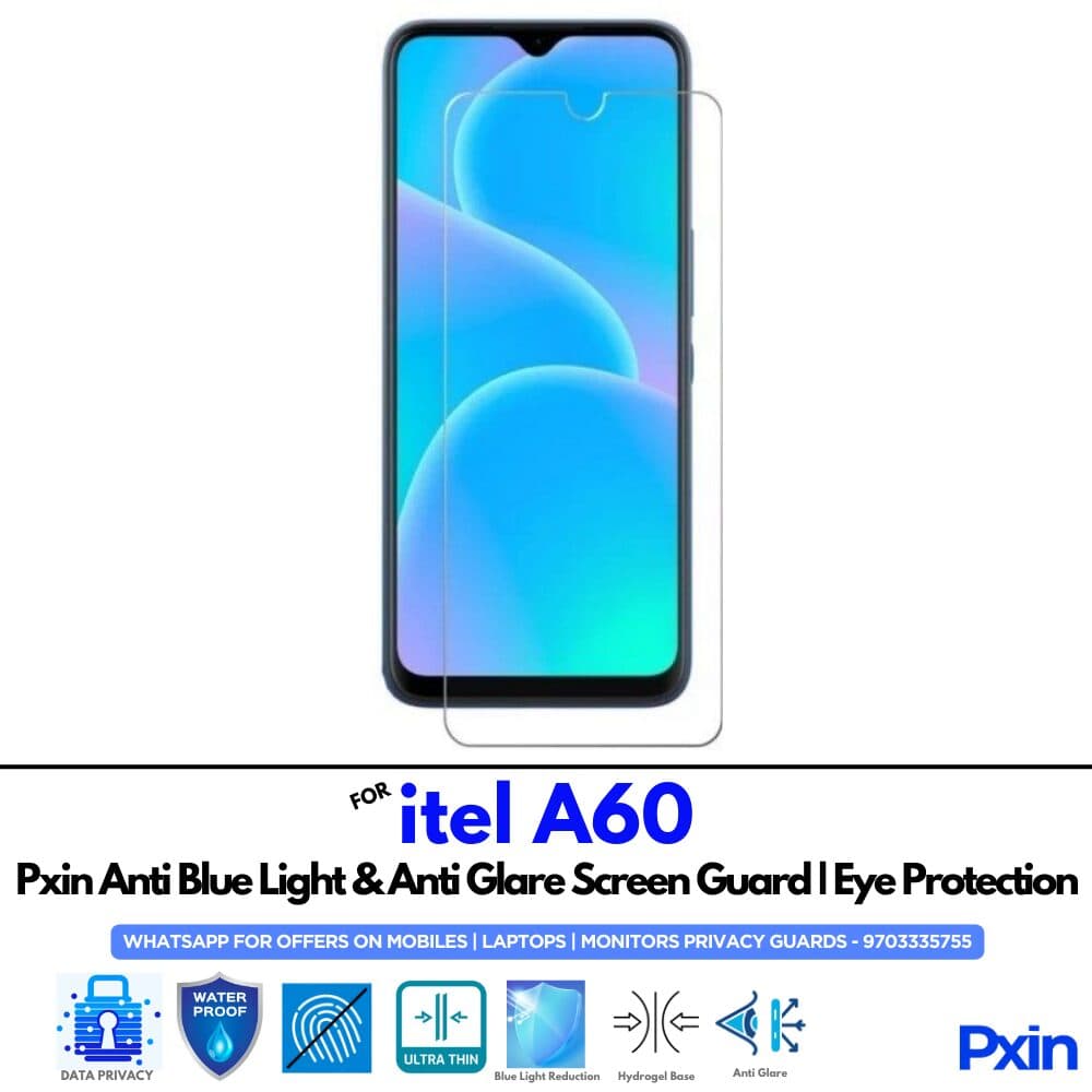 itel A60 Anti Glare Screen Guard