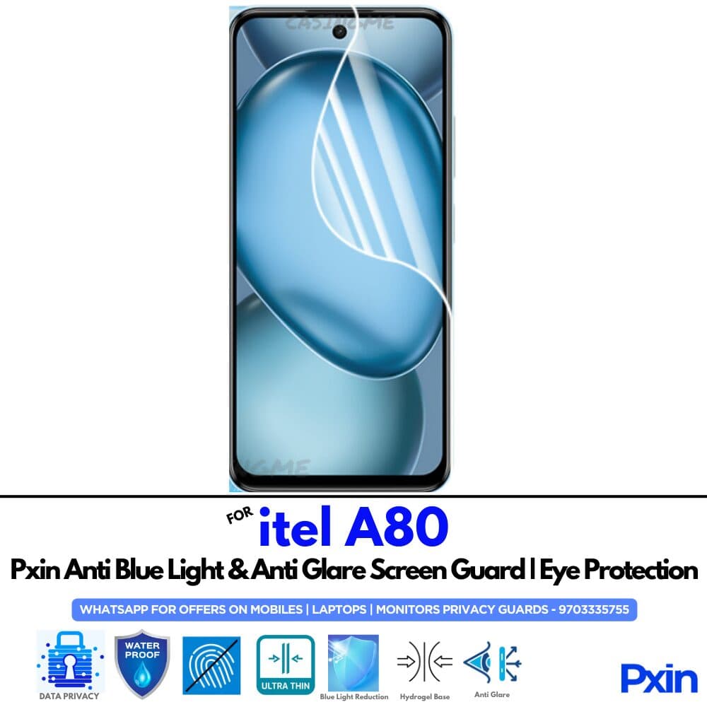 itel A80 Anti Glare Screen Guard