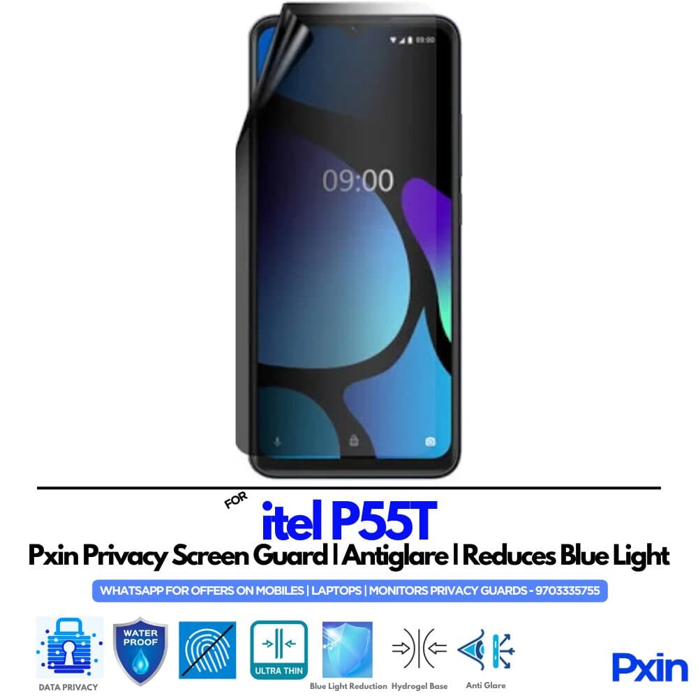 itel P55T Privacy Screen Guard