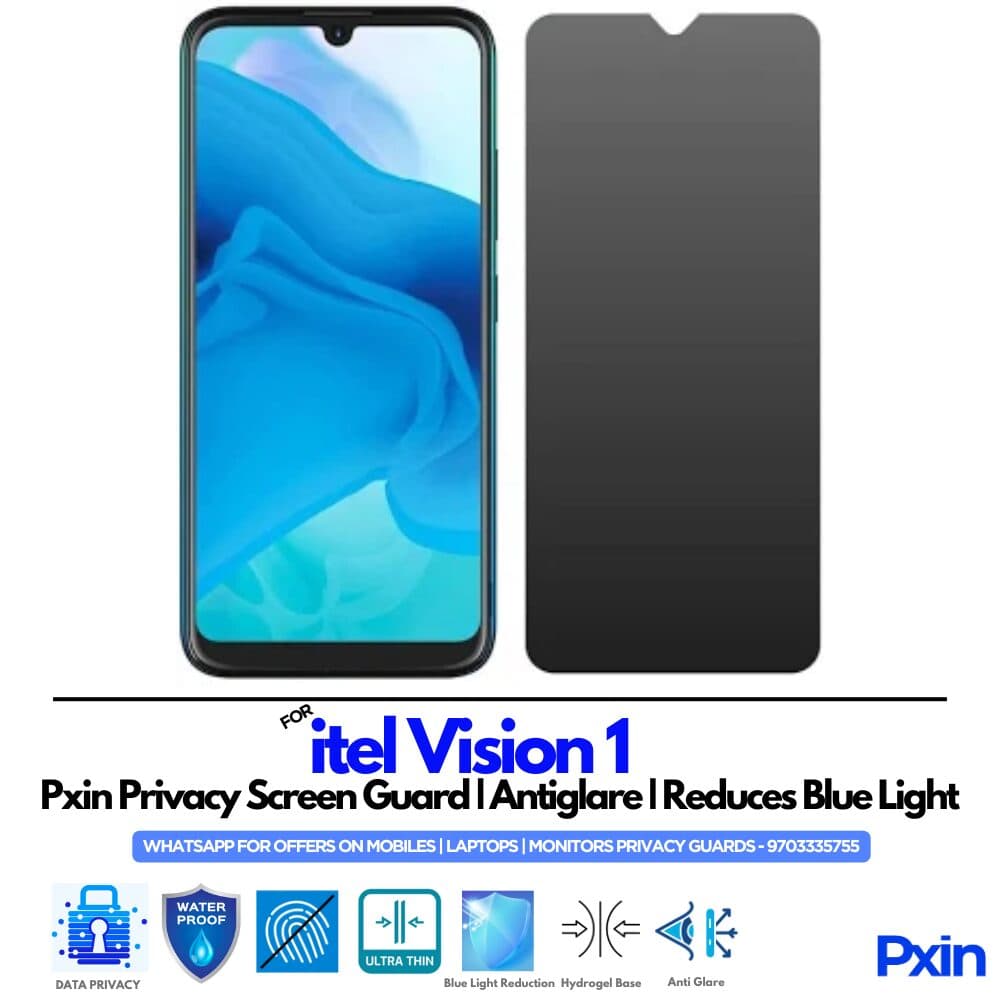 itel Vision 1 Privacy Screen Guard